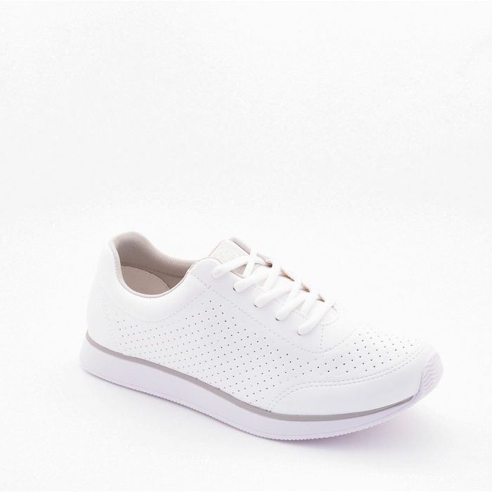 Tênis Jogger Via Marte Microperfuros Branco