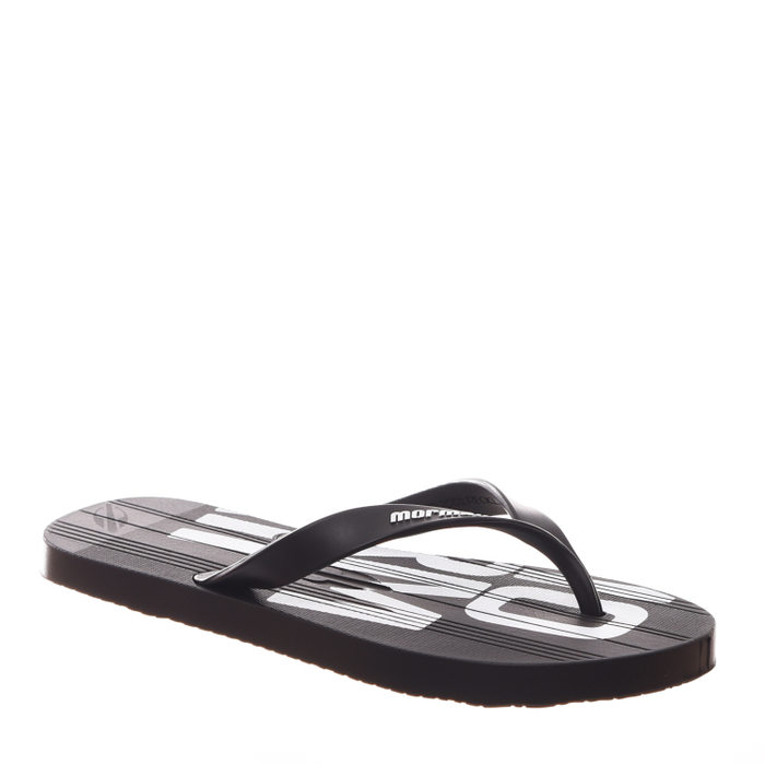 Chinelo Mormaii Tropical Grafics AD Preto e Branco