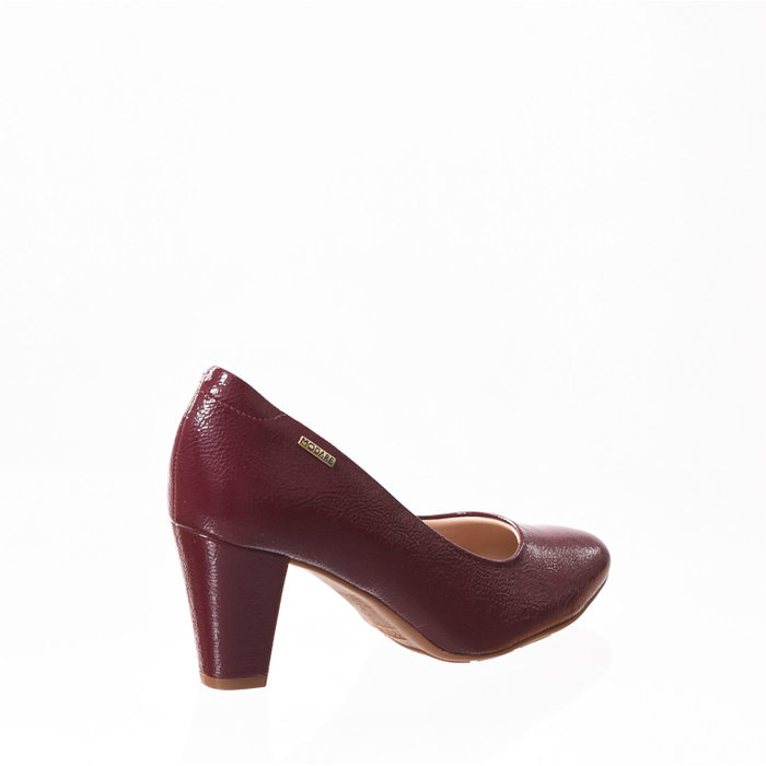 SAPATO MODARE ULTRA CONFORTO COM AMORTECEDOR VERNIZ MOLHADO ROSE