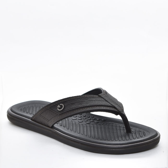 Chinelo Cartago Veneto Palmilha Massageadora Dedo Ad Marrom