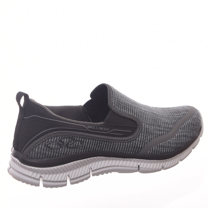 Tênis Slip-On Olympikus Wellness Palmilha Feetpad Grafite Mescla