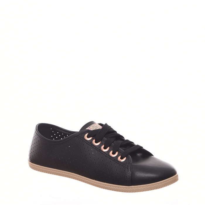Tênis Moleca com Microperfuros Preto