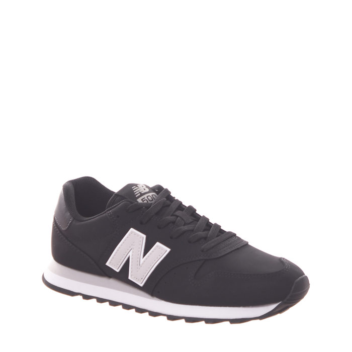 TÊNIS JOGGER NEW BALANCE 500 LIFESTYLE PRETO E BRANCO