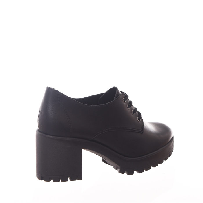 Sapato Oxford Ramarim Salto Grosso Tratorado Preta