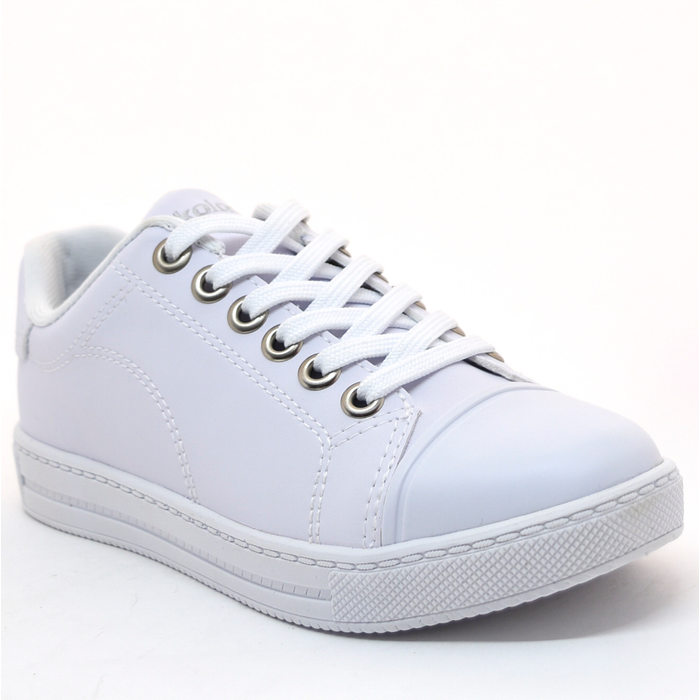 Tênis Kolosh Costura Solado Trabalhado Branco