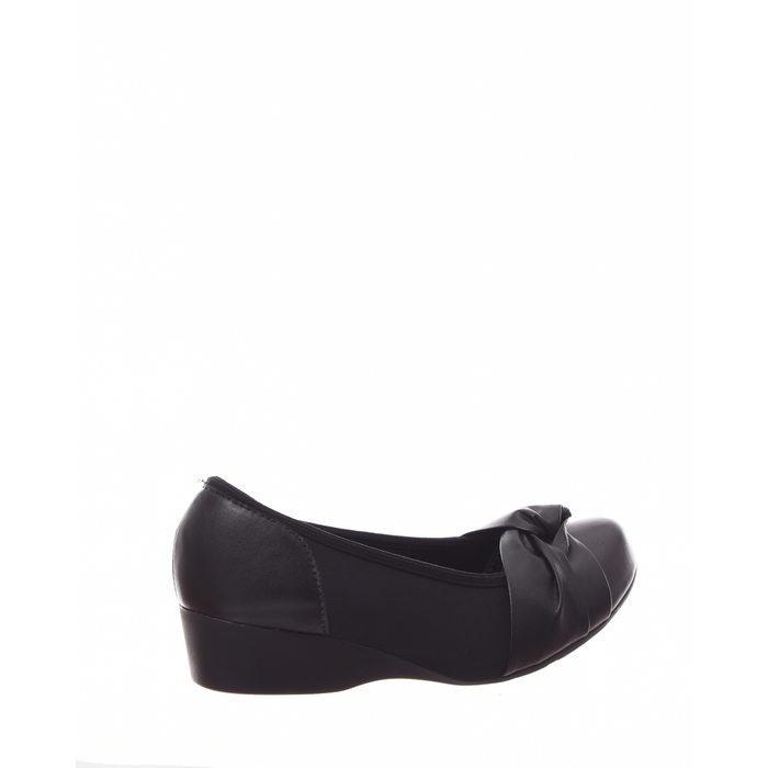 SAPATO MODARE ULTRA CONFORTO DETALHE NÓ COM PROTETOR PARA JOANETE PRETO