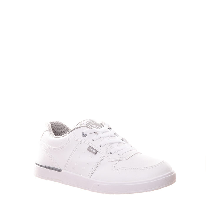 Tênis Skate Qix Fllek Detalhe Costura Branco