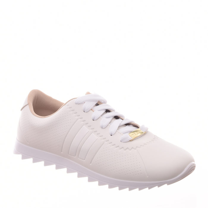 Tênis Moleca Jogger Tratorado Listra Lateral Branco