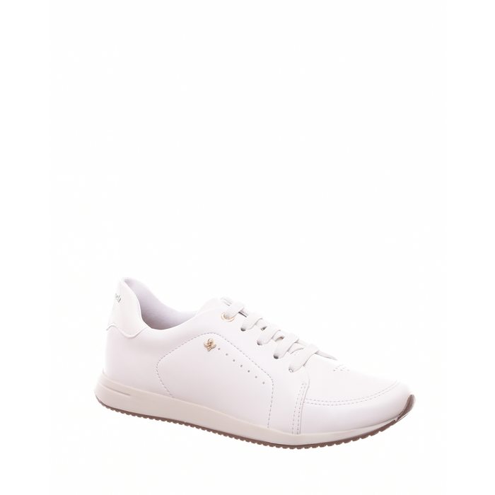 Tênis Cravo & Canela Jogger Liso Branco