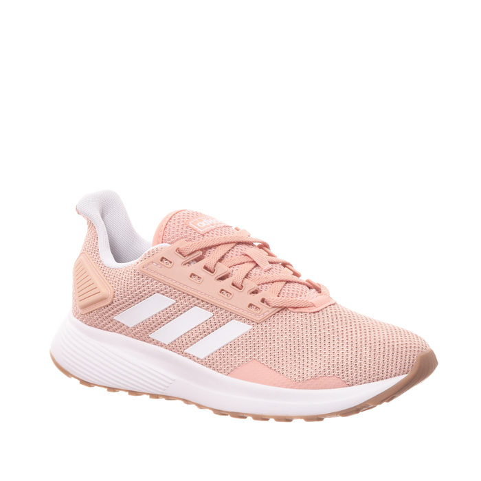 Tênis Jogger Adidas Duramo 9 com Listra Lateral Rosê