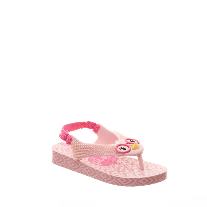 Chinelo Ipanema Fluffy Baby II Passarinho Rosa