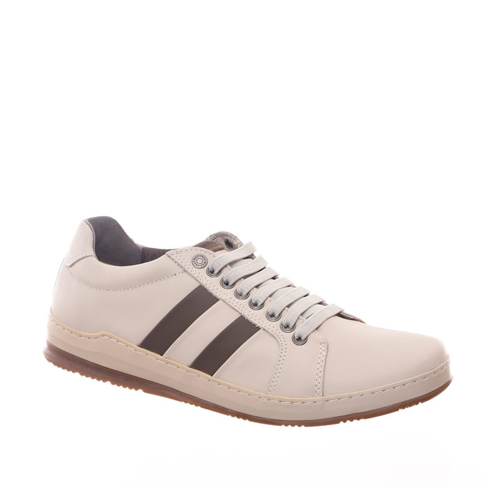 Sapatênis Freway Cadarço Elástico 100% Couro