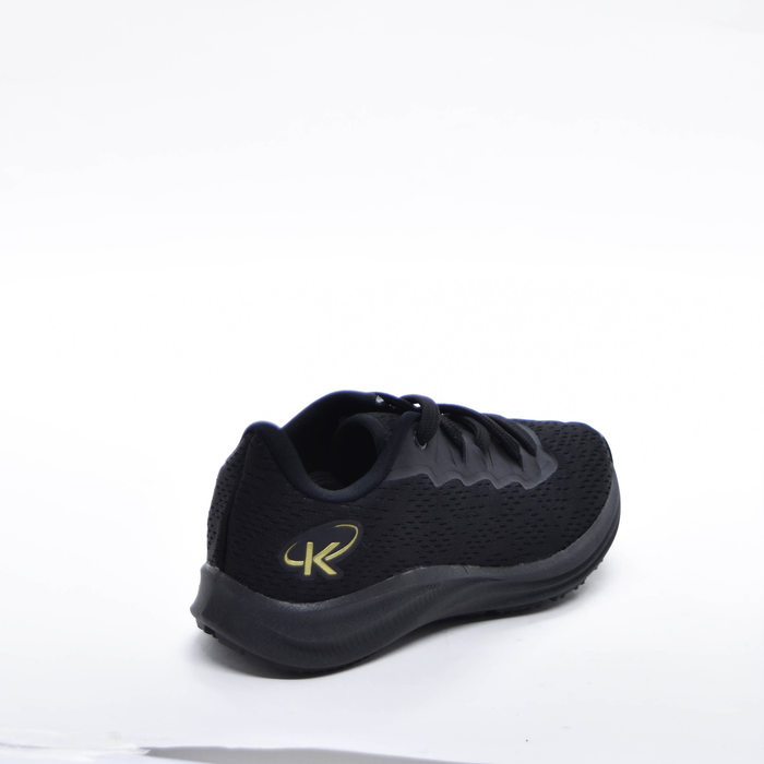 Tênis Kidy Preto Tecnologia Softness Foam Respi Tec 360 Mesh Aplicação Logo Dourado Preto