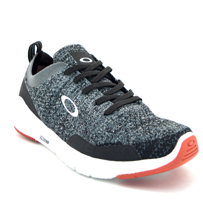Tênis Jogger Oakley Mesh Edge Aplicação Logo Grafite Mescla