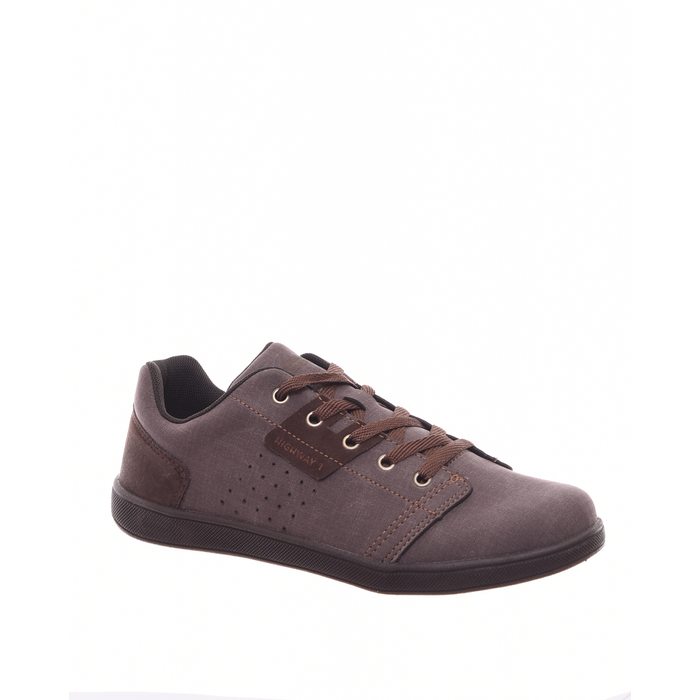 Sapatênis West Coast Highway Detalhe Camurça Marrom