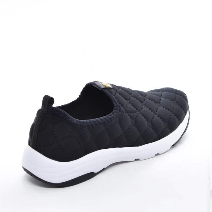 Tênis Slip-On Modare Ultraconforto Neoprene Matelassê Aplicação Metal Logo Sola Antiderrapante Solad