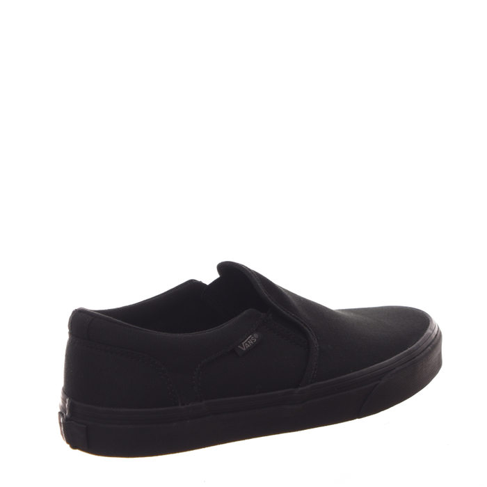 Tênis Skate Vans Asher sem Cadarço Preto