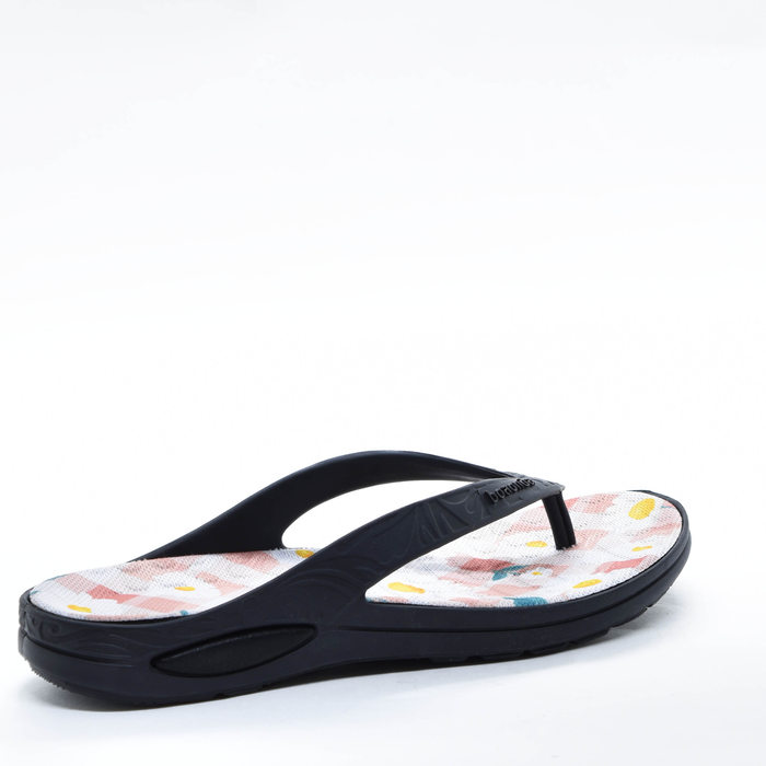 Chinelo Boaonda Lily Tira Trabalhada Tecnologia Comfortech Palmilha Maxisense Estampa Xadrez Margari