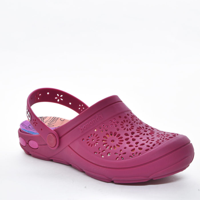 Sandália Crocs Boaonda Nellie Cabedal Tecnologia Comfortech Vazada Flores Palmilha Maxisense Estampa