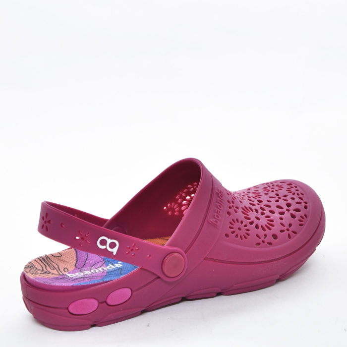 Sandália Crocs Boaonda Nellie Cabedal Tecnologia Comfortech Vazada Flores Palmilha Maxisense Estampa
