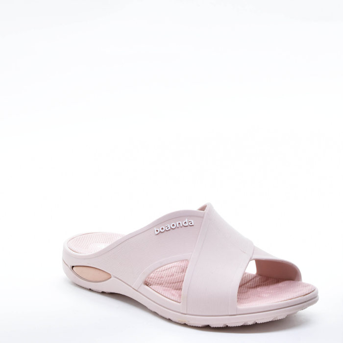 Chinelo Boaonda Harmony Cabedal X  Tecnologia Comfortech Palmilha Maxisense Rosa Claro