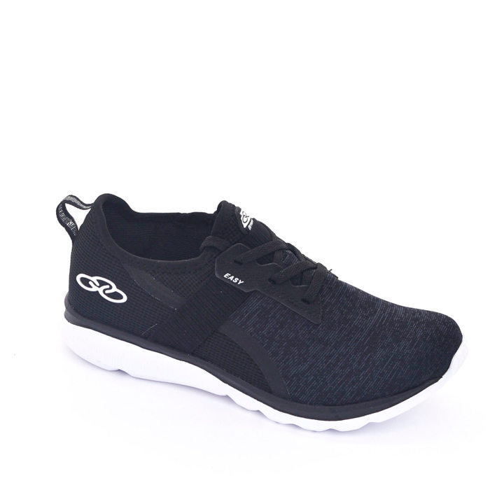 Tênis Olympikus Easy Palmilha Feetpad Detalhe Elástico Preto