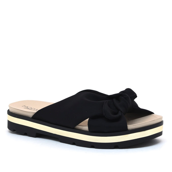 TAMANCO MODARE ULTRA CONFORTO DETALHE NÓ PRETO 