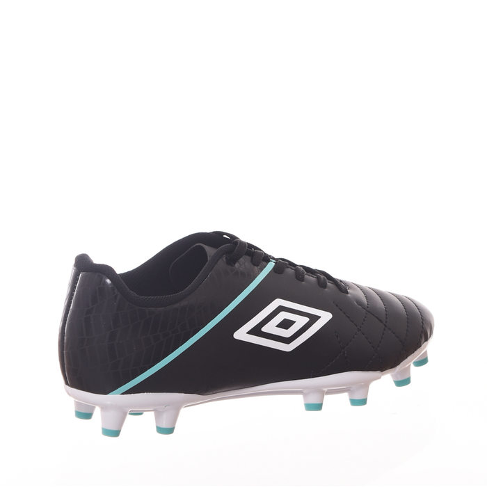Chuteira Campo Umbro Medusae III League Preto e Turquesa