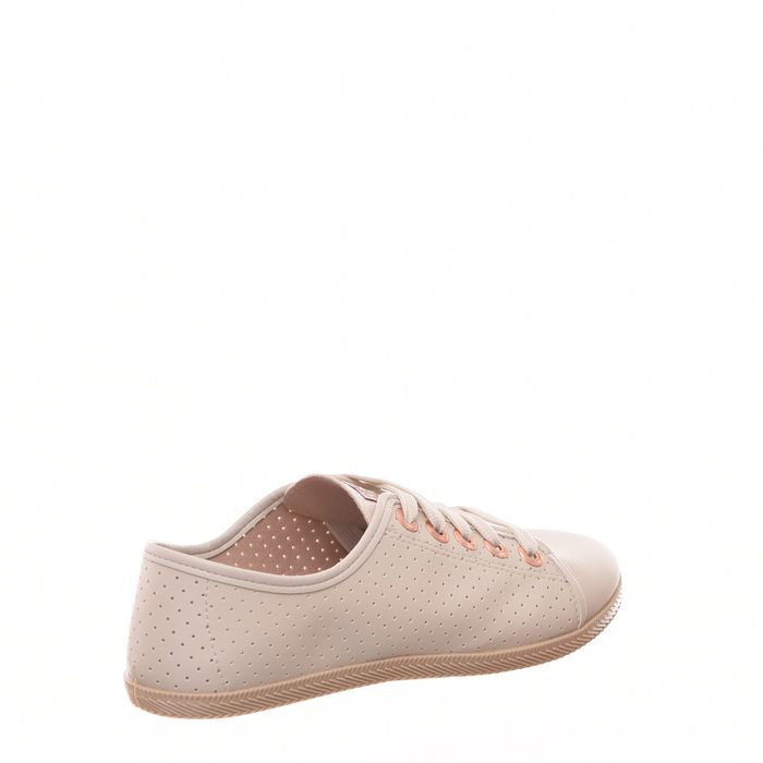 Tênis Moleca com Microperfuros Off White