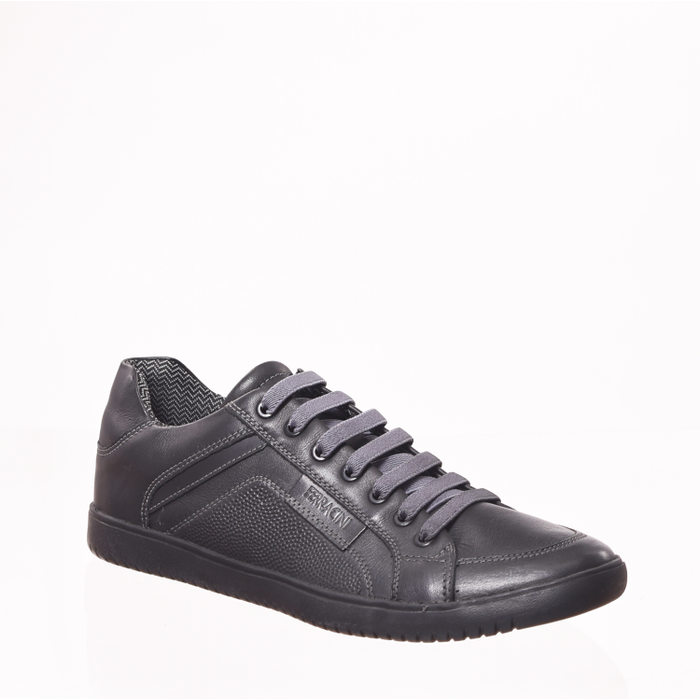 Sapatênis Ferracini Couro Lunar Plus Preto