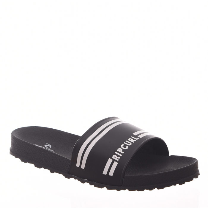Chinelo Slide Rip Curl Estampa Logo Preto
