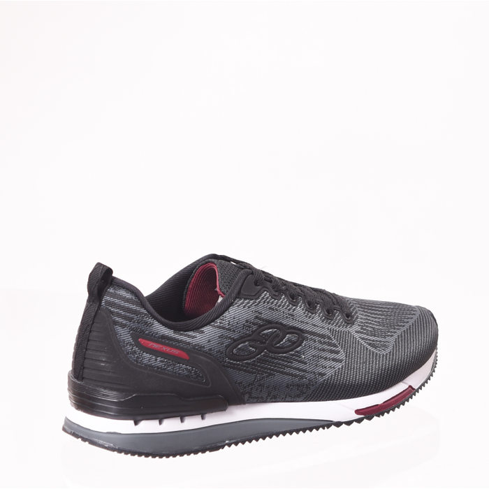 Tênis Olympikus Mesh Nexus Jogger Grafite Mescla e Preto