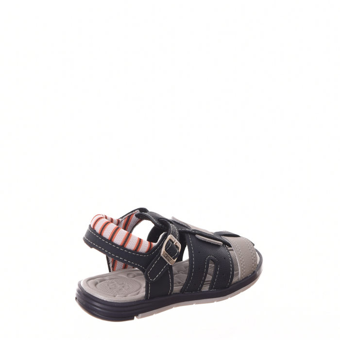 Sandália Kidy com Tecnologia do Equilíbrio Azul Marinho e Cinza