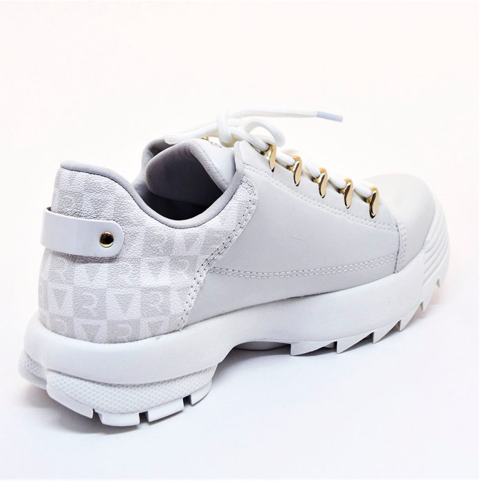 Tênis Chunky Ramarim Solado Tratorado Detalhe Costura Branco