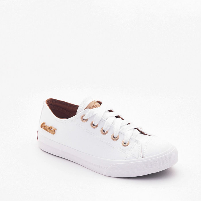 Tênis Coca Cola Detalhe Metal Logo Branco