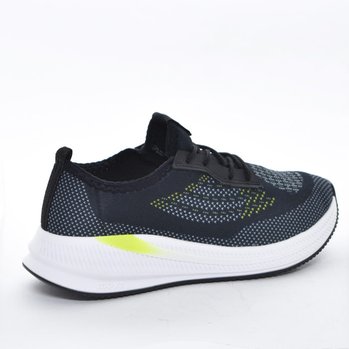 Tênis Slip-On Molekinho Jogger Neoprene Estampado Tecnologia Move Solado Detalhe Neon Preto