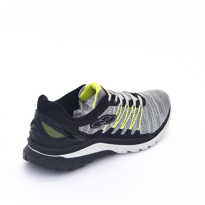 Tênis Olympikus Ultra Mesh Detalhe Zig Zag Cinza Mescla e Preto