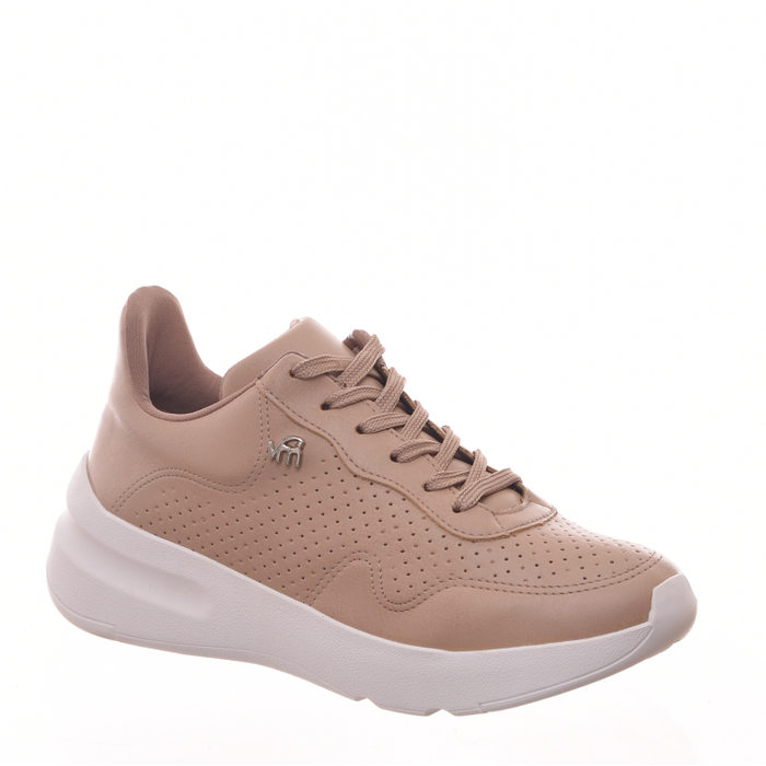Tênis Chunky Via Marte Microprefuros Bege