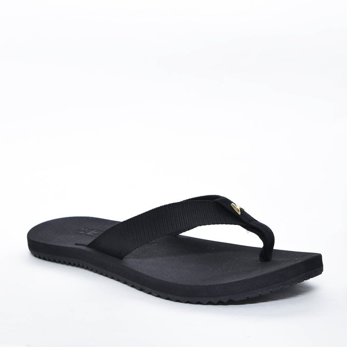 Chinelo Kenner Red Aplicação Metal Preto