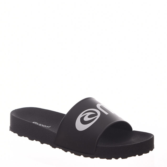 Chinelo Slide Rip Curl Estampa Logo Preto