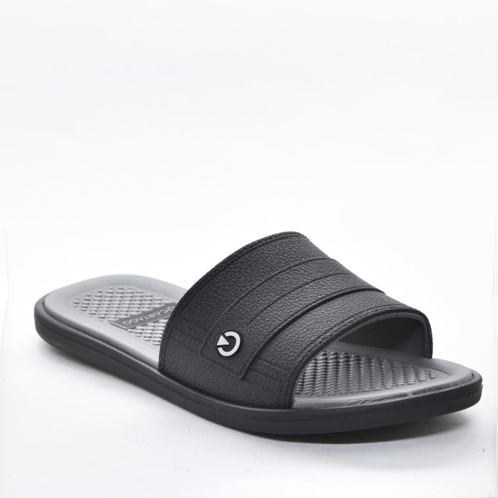 Chinelo Gaspea Cartago Veneto Preto e Cinza
