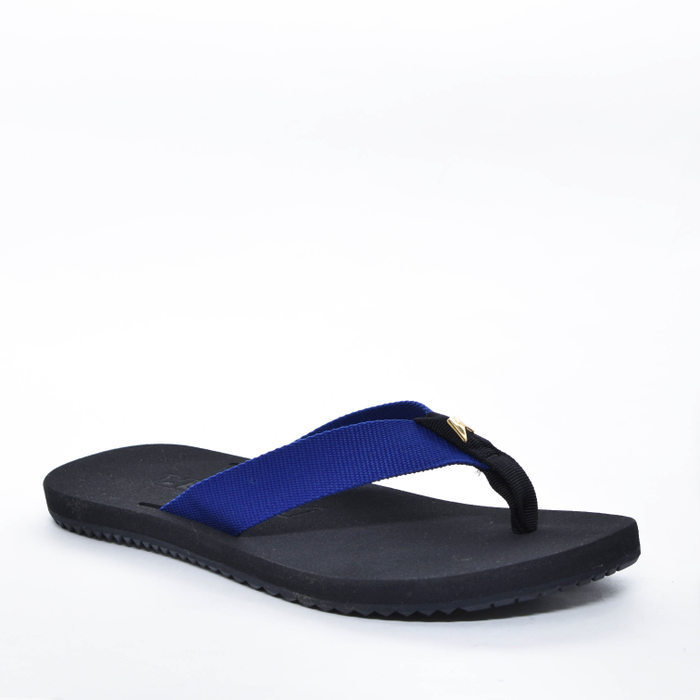 Chinelo Kenner Red Aplicação Metal Preto e Azul