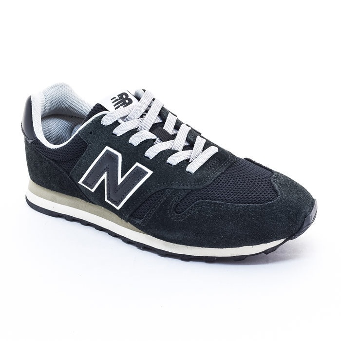Tênis Jogger New Balance 373 Life Style Mesh com Recortes Carmurça Preto