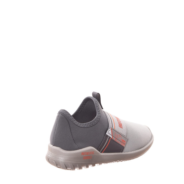 Tênis Slip-On Grendene Autentic Games Detalhe Elástico Acompanha Brinde Cinza e Grafite
