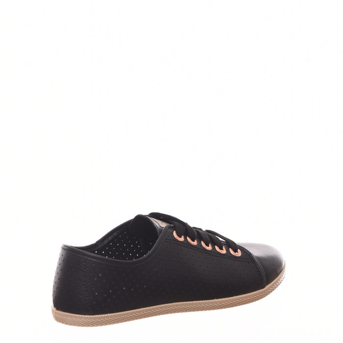 Tênis Moleca com Microperfuros Preto