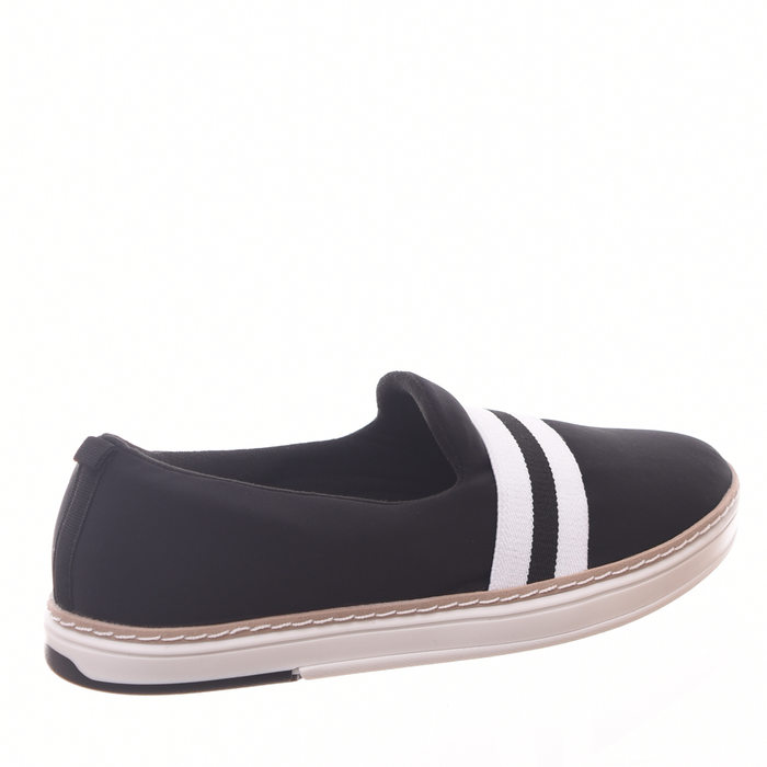 TÊNIS SLIP MODARE ULTRA CONFORTO LYCRA COM DTEALHE ELÁSTISO LISTRA PRETO E BRANCO