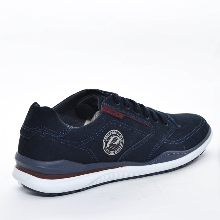 Sapatênis Jogger Pegada Nobuck Tecnologia Amortech Cadarço Elástico Microperfuros Detalhe Costura So