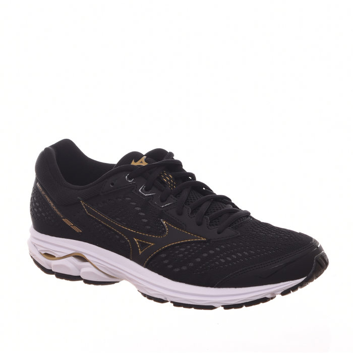 Tênis Mizuno Wave Prorunner 22  Mesh Preto e Dourado