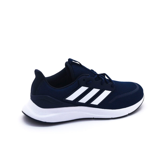 Tenis Adidas Energy Falcon Tela Listra Lateral Azul Marinho e Branco