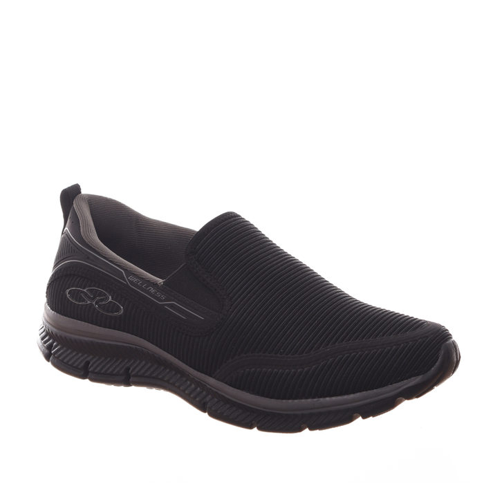 Tênis Slip-On Olympikus Wellness Palmilha Feetpad Preto